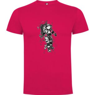 Solitary Spaceman Sketch Tshirt