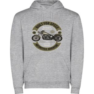 Speedster Biker Patch Design Φούτερ με κουκούλα