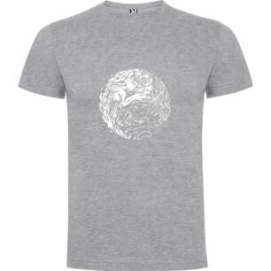 Stark Wolf Line Art Tshirt