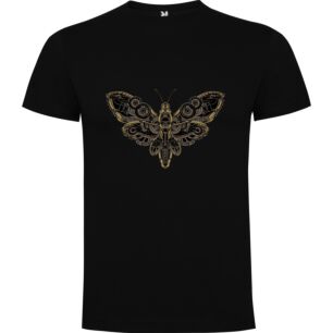 Steampunk Butterfly Drawing Tshirt