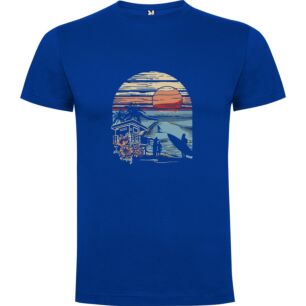 Sunkissed Surfing Man Tshirt