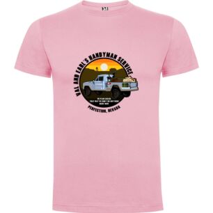 Sunset Trucker Tee Tshirt