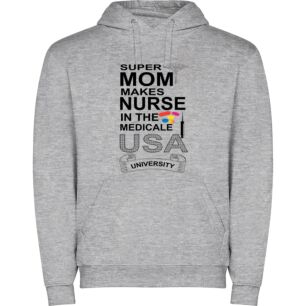 Super Mom, Nurse, USA Φούτερ με κουκούλα