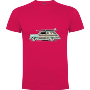 Surfing Kombi Adventure Tshirt