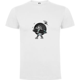 Surfing Lunar Adventures Tshirt