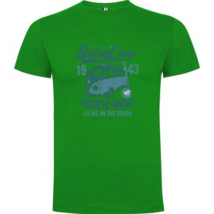 Surfing Retro Tee Tshirt