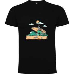 Surfing Skeleton Adventure Tshirt