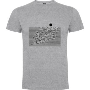 Surfing Vector Waves Tshirt