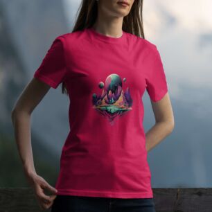 Surreal Planetary Landscape Tshirt