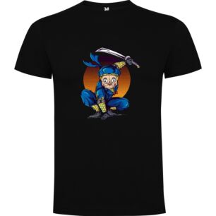 Sword-wielding Cartoon Characters Tshirt