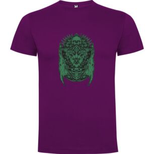 Symmetrical Occult Animal Portrait Tshirt