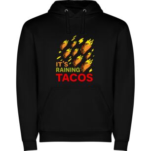 Tacos Pouring Elegantly Φούτερ με κουκούλα