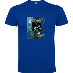 Teal Hockey Trading Card Tshirt