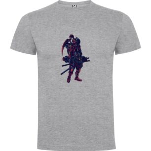 Techno-Samurai Warrior Tshirt