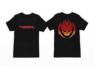 The Offspring Logo Flame Black T-Shirt