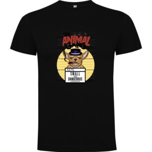 Top hat pup criminal Tshirt