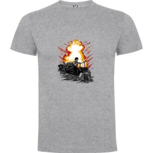 Train Skeleton Inferno Tshirt