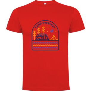 Tree camp bridge Tshirt