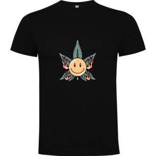 Trippy Leaf Smiles Tshirt