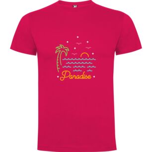 Tropical Noir Paradise Tshirt