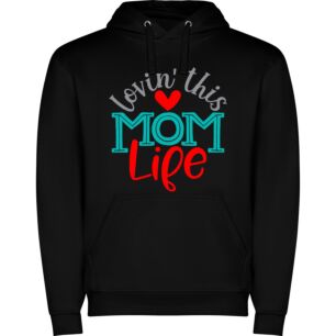 True-Life Mom's Heart Φούτερ με κουκούλα