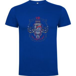 V8 Metal Vector Art Tshirt