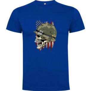 Veteran's Skull Flag Tshirt