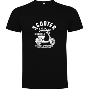 VinRetro Red Scooter Tshirt