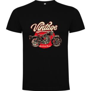 Vintage Moto Art Poster Tshirt