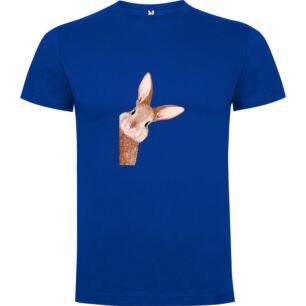 Wall-Peeking Bunny Tshirt