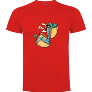 Wave Book Surrealism Tshirt