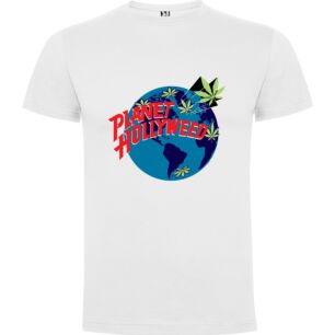 Weed Hollywood Planet Tshirt