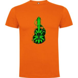 Weed Rockstar Guitar Tshirt