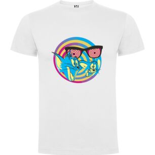 Whimsical Sunglass Felines Tshirt