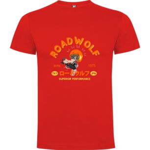 Wild Road Wolf Logo Tshirt