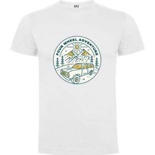 Wild Wheels: Illustrated Adventure Tshirt