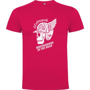 Winged Brotherhood Skull Tshirt