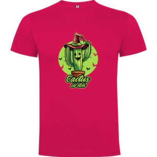 Witchy Cactus Spine Robot Tshirt