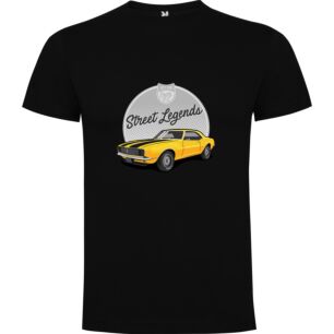 Yellow Racing Stripes Tshirt