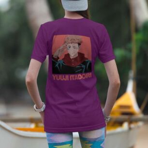 Yuuji Itadori Salute Poster Tshirt