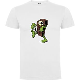 Zombie Coffee Sticker Tshirt