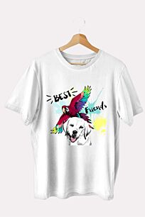 Μπλούζα Art Dog Parrot