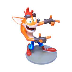 Φιγούρα crash bandicoot pose 1 3D εκτυπωμένη