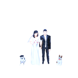 Φιγούρα Wedding Couple 3D εκτυπωμένη
