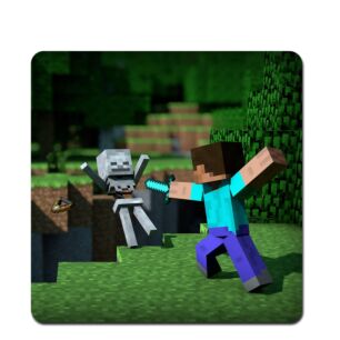 Minecraft Mouse Pad Fighting