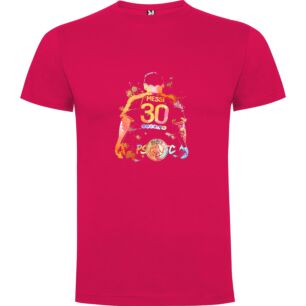 30 and Messi's Masterpiece Tshirt σε χρώμα Φούξια 3-4 ετών