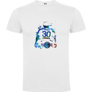 30 and Messi's Masterpiece Tshirt