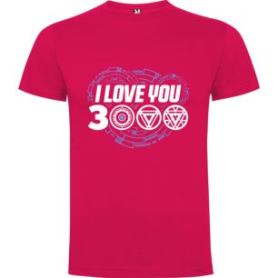 3000 Love Logo Tshirt