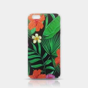 Abstract Slim iPhone 6/6S Case-Green