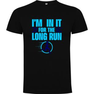 5K Long Run Illustration Tshirt